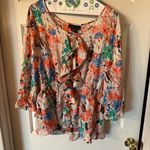 Attention Floral blouse Photo 0