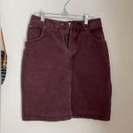 Vintage 80s/90s Cristina Brown Denim Pencil Mini Skirt, Size XXS Photo 0