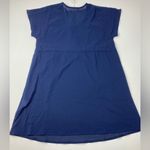 Ekouaer  Navy Blue Sheer Top Size S Women’s Photo 8