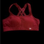 Elegant Maroon Sports Bra for Women Red Size M Photo 3