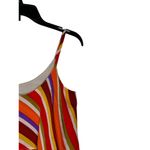 Judith March Women Dress Mini Retro Sundress Striped High Low Multicolor Medium Photo 1