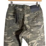 One Teaspoon  Shabbies Green Camo Print High Rise Drawstring Pants Size XS Photo 6