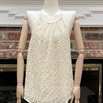 Romeo + Juliet Couture braided strap cream tank top / S / New With Tags Photo 8
