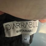 DIARRABLU Women’s Black Sleeveless Halter Top Pantsuit Size Medium EUC Photo 5