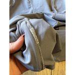 Athleta Womens Small Gray Sunchaser Tee 3/4 Sleeve Quick Dry UPF 50+ Zip Neck Photo 9