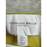 Carolina belle  Montreal Long Gray Duster Coatigan Gray Yellow Medium Photo 1