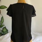 Haute Monde Black short sleeve blouse Photo 3