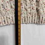 Anthropologie  Moon & Madison Confetti Cowl Cable Knit Sweater Womens L Chunky Photo 7
