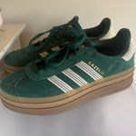 Adidas  Gazelle Bold Platform Green Women’s Photo 0