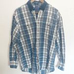Pendleton  Women’s 100% Cotton Blue White Long Sleeve Casual Button Front Shirt Photo 0
