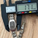 Seiko  Rare Vintage Mechanical Ladies Watch Black Dial Stainless Hands Markers Photo 7