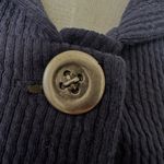 Coldwater Creek  blue hooded top button cardigan Photo 9