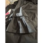 Who What Wear  Black Midi Shirt Dress Bell Sleeve W/Bows Whimsygoth Cottage Sz S Photo 6