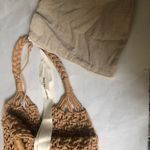 crochet tote bag Tan Photo 2