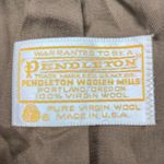 Pendleton  Women's Pure Virgin Wool Tan Blazer Size 6 Photo 7