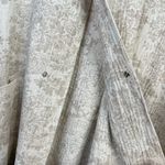 Masai Textured Jacquard Linen Cotton Oversized Long Lagenlook Neutral Jacket M Tan Size M Photo 4