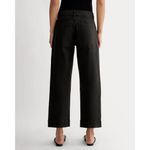 Everlane Utility Straight-Leg Pant Relaxed High-Rise Classic Black size 0 Photo 2