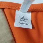 J.Crew One-piece Orange Swimsuit Halter Cutout Back Photo 8