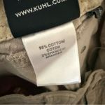 Kuhl  Mid Rise Straight Leg Stretch Corduroy Pants Beige Khaki Size 4 Drawstring Photo 4