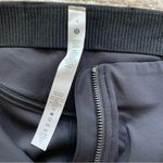 Lululemon Pull-On Zip-Front High-Rise Pant Black Size Small Photo 5
