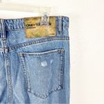 One Teaspoon Jackson Intentionally Ripped Destroyed Hem High Rise Jeans, Size 28 Photo 9