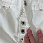 Madewell ‎ Petite Low-Slung Baggy Jeans Pure White size 26p NWT Photo 6