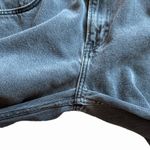 Reformation High Rise Straight Leg Jeans in Black Monterey Wash Sz 31 Photo 6