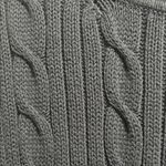 Jantzen  Navy Cable Knit 100% cotton Oversized Crewneck Sweater Woman’s Size XL Photo 1