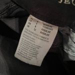 American Eagle Super Stretch Jean Sz 8 Distressed Black Soft Denim Mid Rise EUC Photo 4