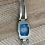 Fossil  Ladies Watch Blue and Silver Dial Stainless Bracelet and Hands Photo 3