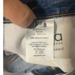 ÉTICA Skylar Cut Off Shorts Women's sz. 26 Blue Organic Cotton Vacation Beachy Photo 7