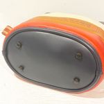 Coach Field Multi Leather Bucket Bag Crossbody Shoulder Bag Stripe Photo 7