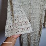 Laguna Blu Cream Long Sleeve Knit Dress Size L Photo 1