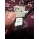 Rare Smith & Hawken Burgundy Floral Maxi Dress Modest, Tradwife, Cottagecore (S) Red Photo 5