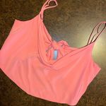 Gianni Bini Lucia Woven Drape Neck Sleeveless Crop Back Detail Scarf Top - size XL Photo 1