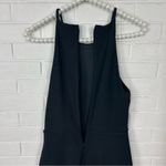 EXPRESS Black Ribbed High Neck Envelope Skirt Dress Size 8 Photo 8