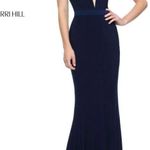 Sherri Hill Divine sleeveless gown fluted finish Prom Pageant Homecoming NWT Photo 7