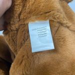 Boutique Wiya | Faux Suede Fur Full Zip Moto Jacket Camel Sz Medium Photo 12