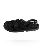 A.P.C. Rue Madame Paris Elena Sandal Black Suede Strappy Size 39 Portugal Photo 2