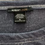 Robert Louis Robert Lewis Casual Dress Blue Pockets Size XL Beach Stretch Photo 7