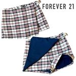 Forever 21 Chic & Classy Academia Tweed Mini Skort Skirt Shorts Size 26 Small Photo 2