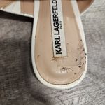 Karl Lagerfeld  White Sandals Size 6½ Photo 2