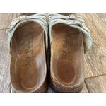 Betula Birkenstock Slip on Sandals size 7 Slides EUR 38 Shoes Strappy Blue Photo 7