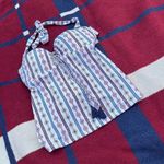 Jessica Simpson  white swimsuit top w/ tassels 
Women’s M medium 
NWT Photo 0