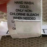 Ann Taylor Y2K  Loft Wool Blend Beaded Cowl Sweater | Cream & Silver | Size L Photo 3