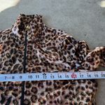 Vintage Mirror Image Jacket Leopard Print Women’s Sz S Quality Jacket Brown Photo 5