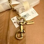 Coach  Motif Chain Bag Charm Gold / Multi NWT Photo 5