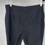 Chico's Black So Slimming Pants L tassel beaded embellished cropped pull on 12 Photo 5