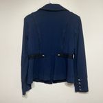 CAbi  Navy Blur Band Jacket Military Style Jacket Medium  3375 Photo 6