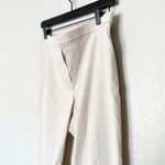 Theory  Pants Womens Treeca Pull-On Pant in Good Linen Neutral Straw Size‎ 14 NEW Photo 4